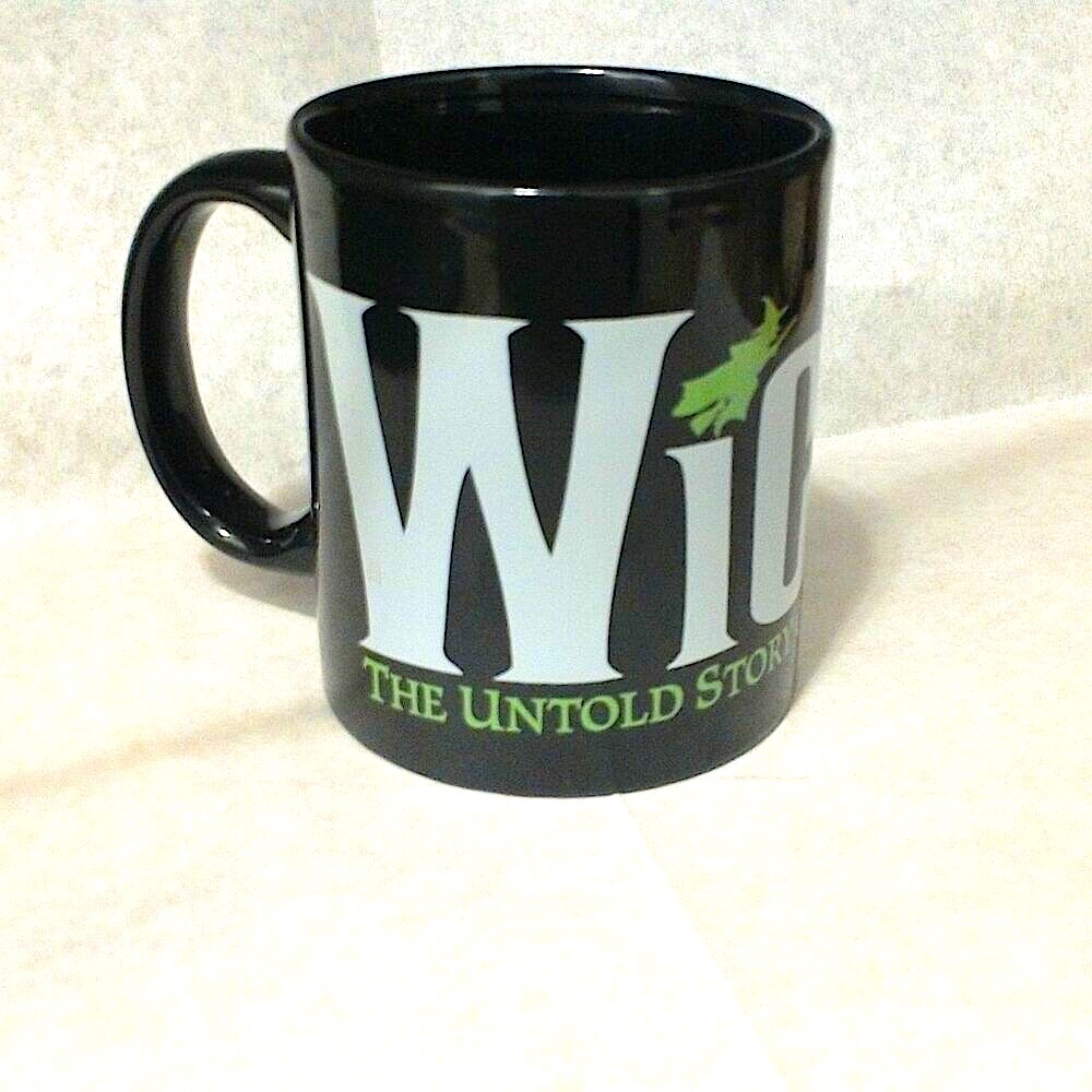 WICKED the Coffee Mug!! The untold story of the Witches of Oz musical & movie
